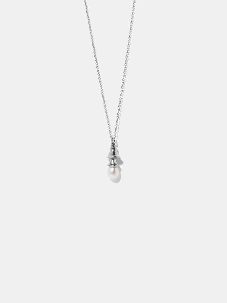 Pearl Bell Necklace