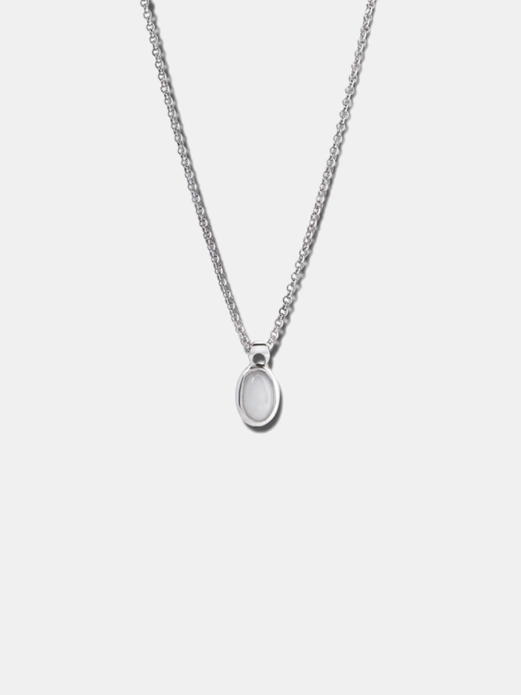 Mother&#039;s White Quartz Necklace