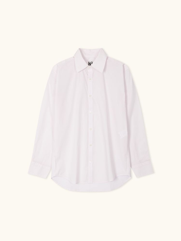 Oliver cotton shirts pale pink