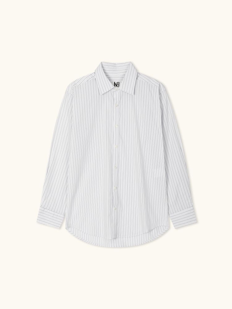 Oliver cotton shirts stripe